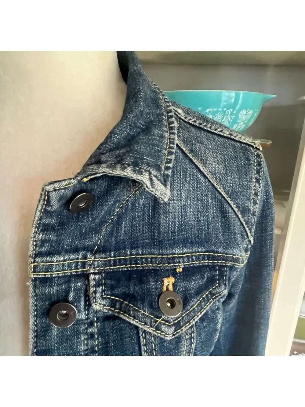Anthropologie Pilcro and the Letterpress Denim Jacket - Size XS